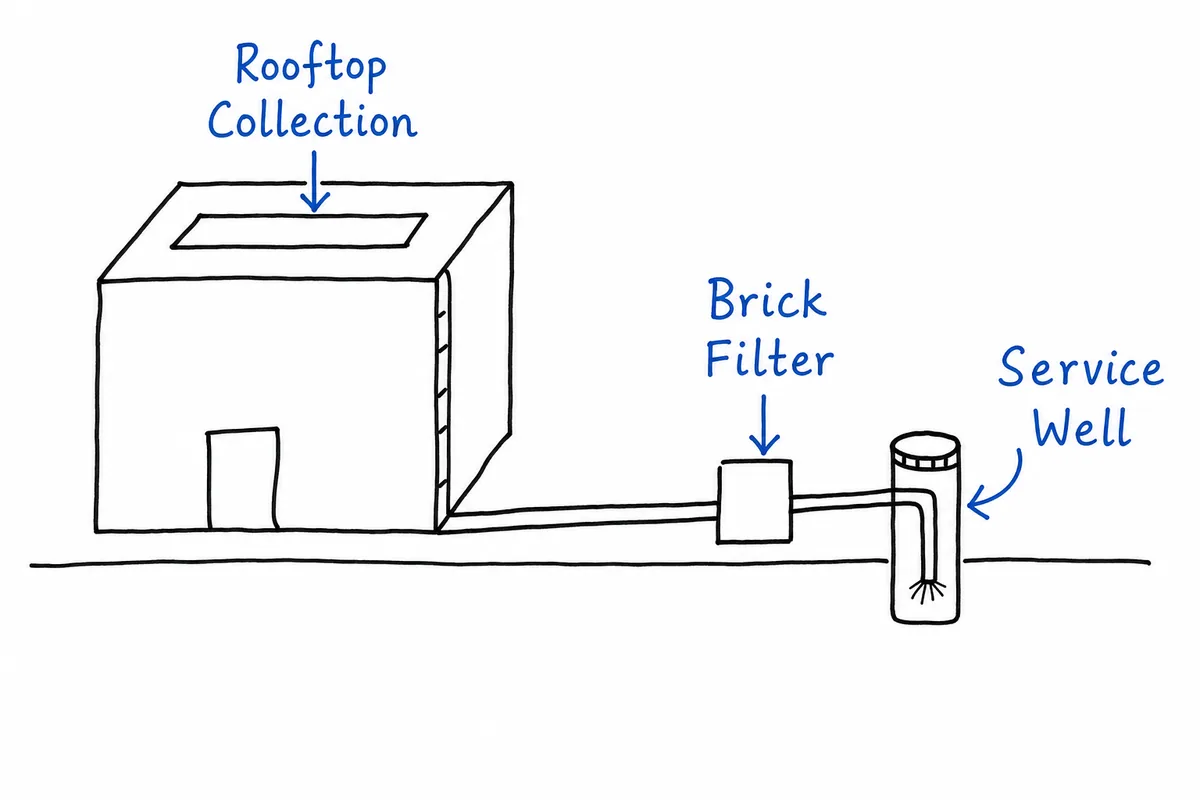 Rooftop Rainwater Harvesting System