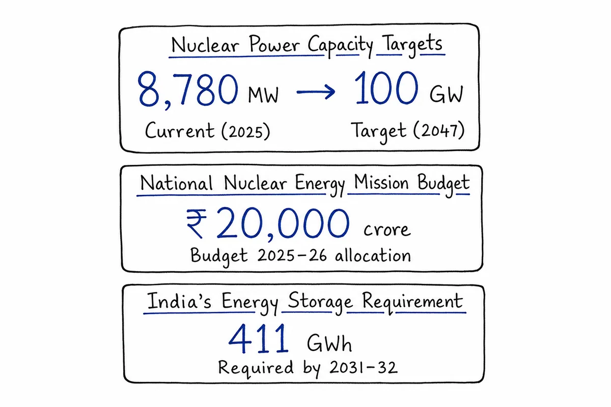 Nuclear Power Capacity Targets
